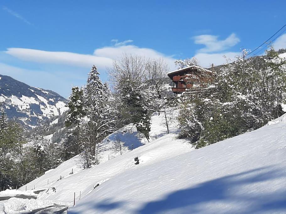Alpine Cottage With Exceptional View Mayrhofen Eksteriør billede